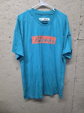 Miami Dolphins Teal Short-Sleeve Graphic T-Shirt